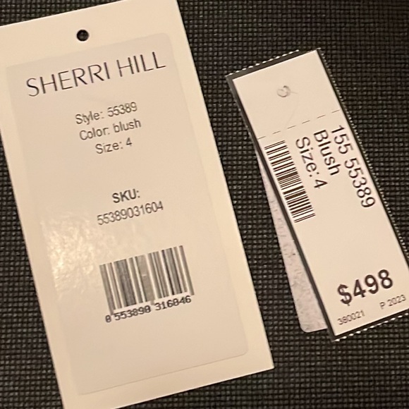 SHERRI HILL Formal Prom Strapless Dress size 4 - Picture 7 of 10